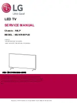 LG 65UN7000PUD Service Manual предпросмотр