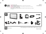 LG 65UR347H9UD Manual предпросмотр