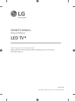 Предварительный просмотр 33 страницы LG 65US76 Series Owner'S Manual