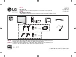 Предварительный просмотр 1 страницы LG 65UU640C Easy Setup Manual