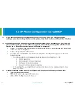 Preview for 10 page of LG 6812D-MGCP Provisioning Manual