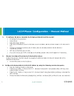 Preview for 14 page of LG 6812D-MGCP Provisioning Manual