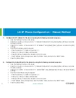 Preview for 15 page of LG 6812D-MGCP Provisioning Manual