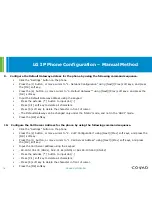 Preview for 16 page of LG 6812D-MGCP Provisioning Manual