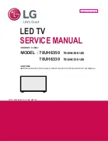 LG 70UH6350 Service Manual предпросмотр