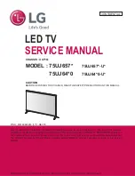 LG 75UJ64 0 Series Service Manual preview