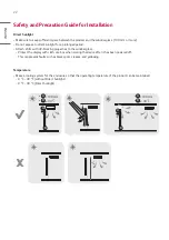 Предварительный просмотр 22 страницы LG 75XS4G Owner'S Manual