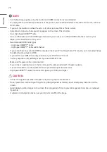 Предварительный просмотр 26 страницы LG 75XS4G Owner'S Manual