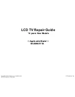 Предварительный просмотр 69 страницы LG 79UB980T Service Manual