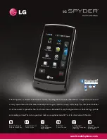 Preview for 1 page of LG 830 Specifications