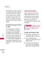 Preview for 108 page of LG 840 User Manual