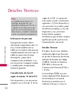 Preview for 11 page of LG 8575 (Spanish) Manual Del Propietario