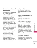 Preview for 14 page of LG 8575 (Spanish) Manual Del Propietario