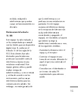 Preview for 16 page of LG 8575 (Spanish) Manual Del Propietario