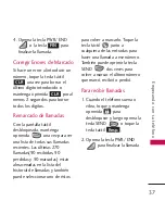 Preview for 38 page of LG 8575 (Spanish) Manual Del Propietario