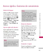 Preview for 42 page of LG 8575 (Spanish) Manual Del Propietario