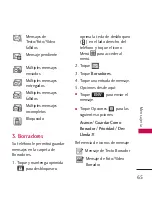 Preview for 66 page of LG 8575 (Spanish) Manual Del Propietario