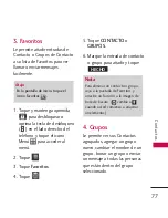 Preview for 78 page of LG 8575 (Spanish) Manual Del Propietario