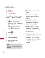 Preview for 87 page of LG 8575 (Spanish) Manual Del Propietario