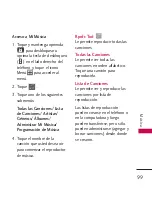 Preview for 100 page of LG 8575 (Spanish) Manual Del Propietario