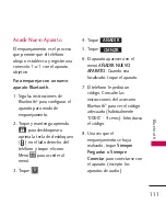 Preview for 112 page of LG 8575 (Spanish) Manual Del Propietario