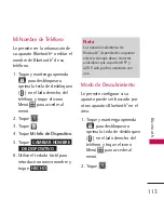 Preview for 114 page of LG 8575 (Spanish) Manual Del Propietario