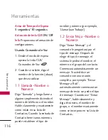 Preview for 117 page of LG 8575 (Spanish) Manual Del Propietario