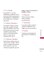 Preview for 118 page of LG 8575 (Spanish) Manual Del Propietario