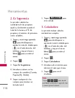 Preview for 119 page of LG 8575 (Spanish) Manual Del Propietario