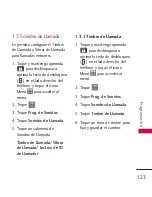 Preview for 124 page of LG 8575 (Spanish) Manual Del Propietario