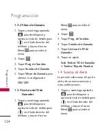 Preview for 125 page of LG 8575 (Spanish) Manual Del Propietario