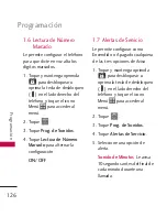 Preview for 127 page of LG 8575 (Spanish) Manual Del Propietario