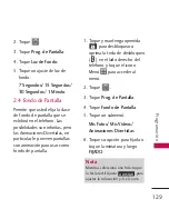 Preview for 130 page of LG 8575 (Spanish) Manual Del Propietario