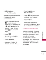 Preview for 142 page of LG 8575 (Spanish) Manual Del Propietario