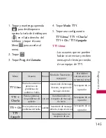 Preview for 146 page of LG 8575 (Spanish) Manual Del Propietario