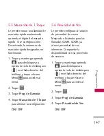 Preview for 148 page of LG 8575 (Spanish) Manual Del Propietario