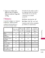 Preview for 150 page of LG 8575 (Spanish) Manual Del Propietario