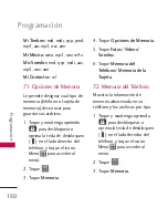 Preview for 151 page of LG 8575 (Spanish) Manual Del Propietario