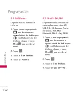 Preview for 153 page of LG 8575 (Spanish) Manual Del Propietario