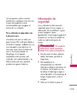 Preview for 160 page of LG 8575 (Spanish) Manual Del Propietario