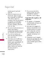 Preview for 161 page of LG 8575 (Spanish) Manual Del Propietario