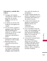 Preview for 162 page of LG 8575 (Spanish) Manual Del Propietario