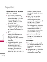 Preview for 163 page of LG 8575 (Spanish) Manual Del Propietario