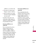 Preview for 166 page of LG 8575 (Spanish) Manual Del Propietario