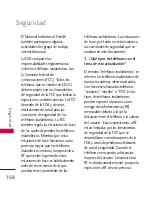 Preview for 169 page of LG 8575 (Spanish) Manual Del Propietario