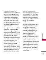 Preview for 176 page of LG 8575 (Spanish) Manual Del Propietario