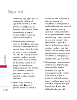 Preview for 179 page of LG 8575 (Spanish) Manual Del Propietario