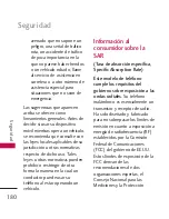 Preview for 181 page of LG 8575 (Spanish) Manual Del Propietario