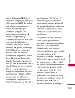 Preview for 182 page of LG 8575 (Spanish) Manual Del Propietario