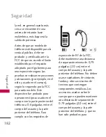 Preview for 183 page of LG 8575 (Spanish) Manual Del Propietario